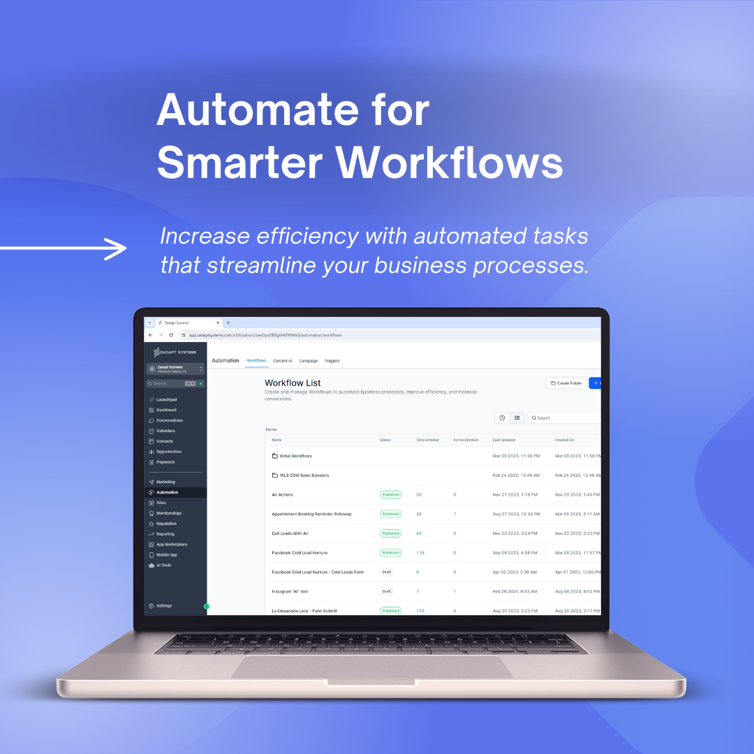 Zadapt CRM Software