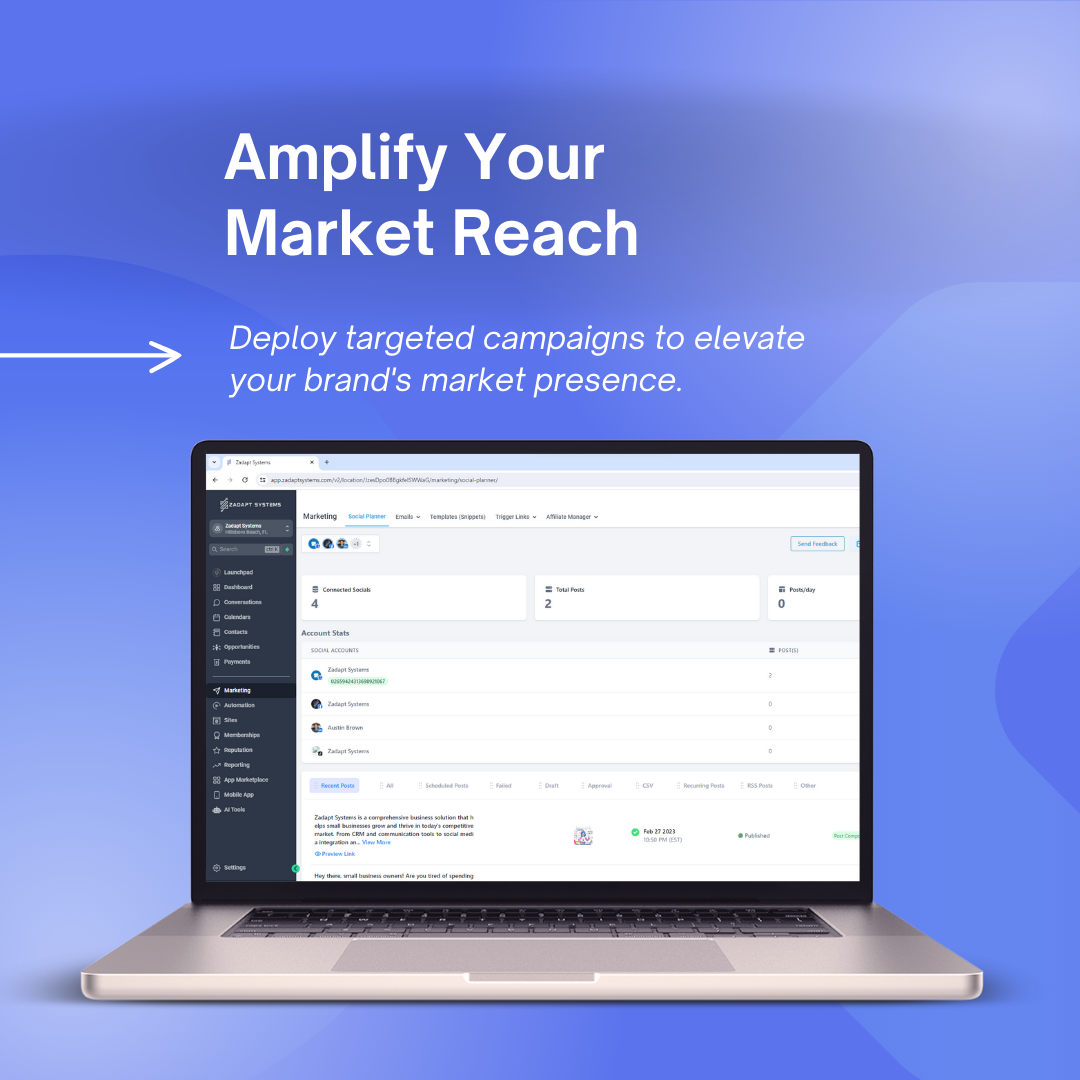 Zadapt CRM Software