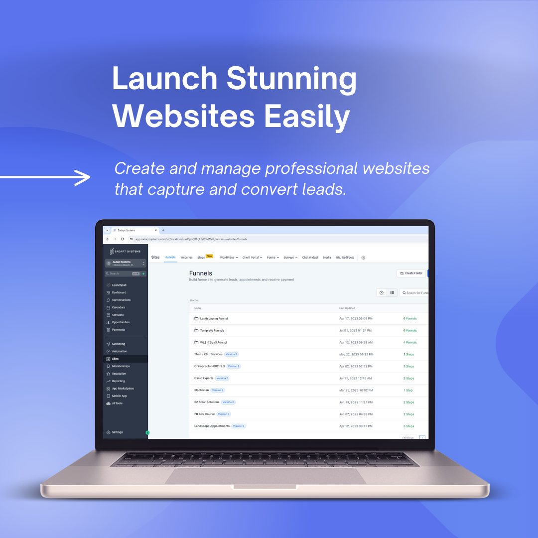 Zadapt CRM Software
